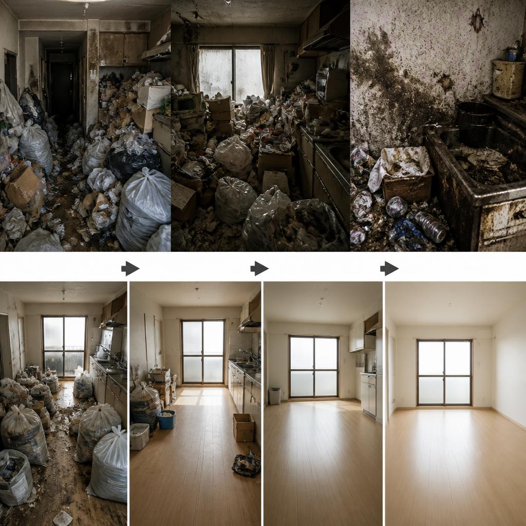 ゴミ屋敷の解消法
