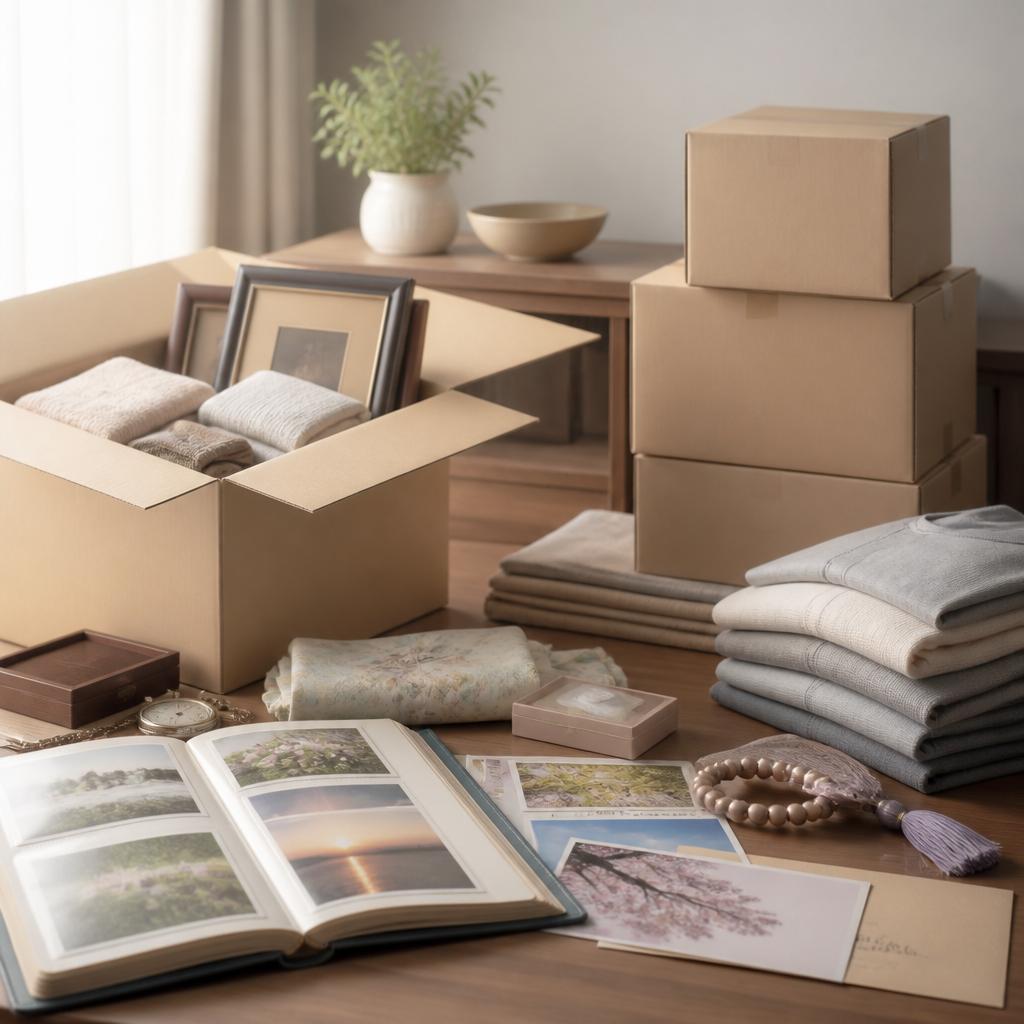 思い出を残しつつ、急な遺品整理をサポートします。